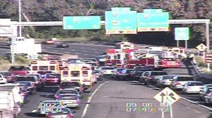 ASM Responds: School Bus Accident on I-84 In East Hartford