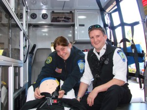 Aetna Ambulance Visits Glastonbury’s Goddard School