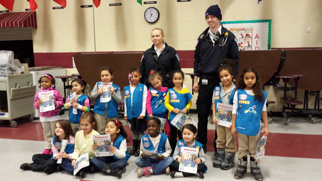 East Hartford Daisy Troop Visited by ASM Crew