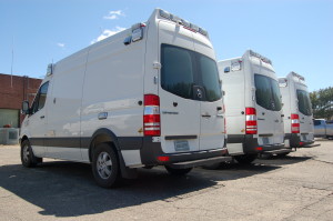 Three Sprinter Ambulances Arrive to Replace Last Fords