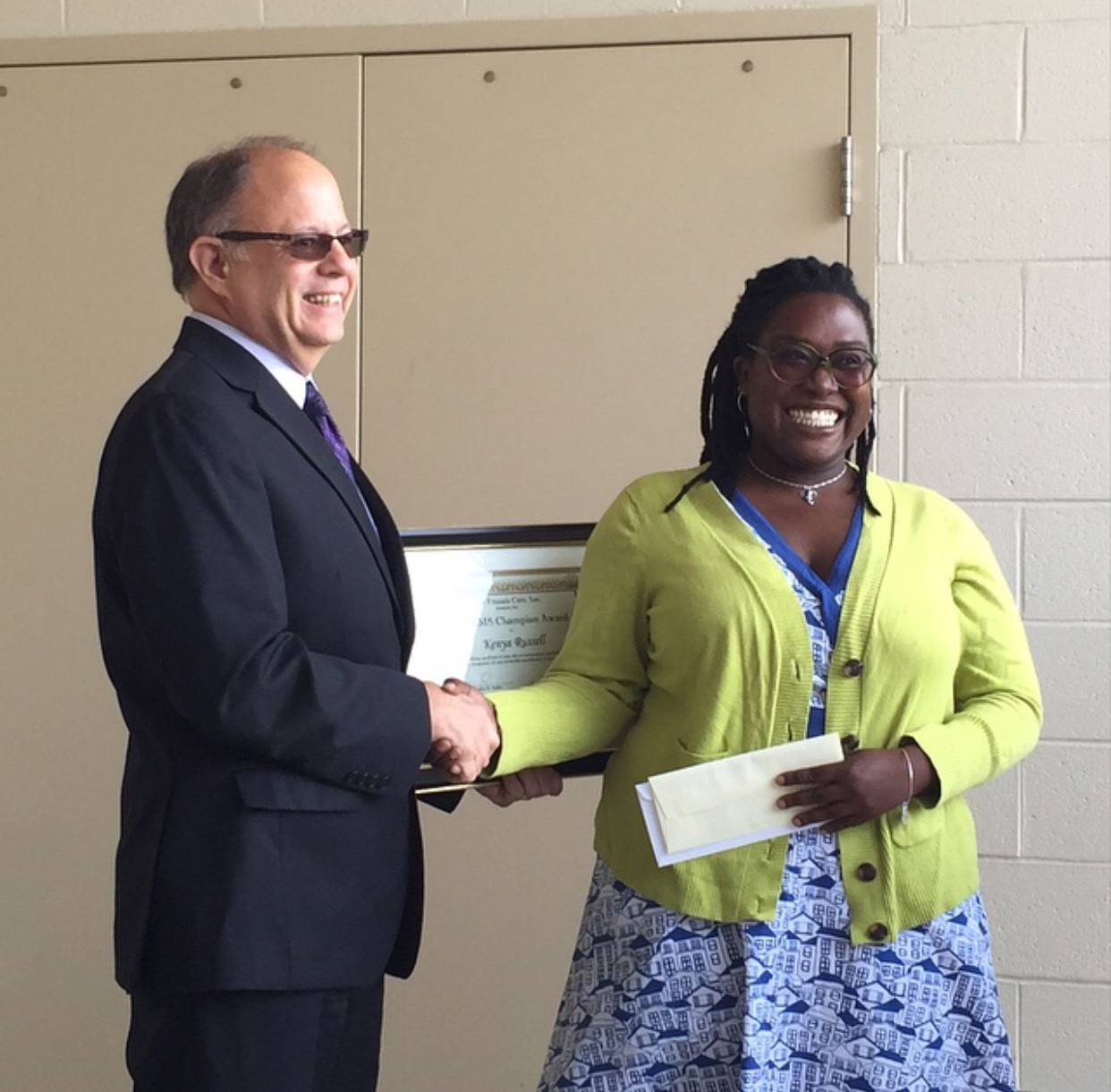 ASM’s Kenya Russell Receives Saint Francis 2015 EMS Champion Award