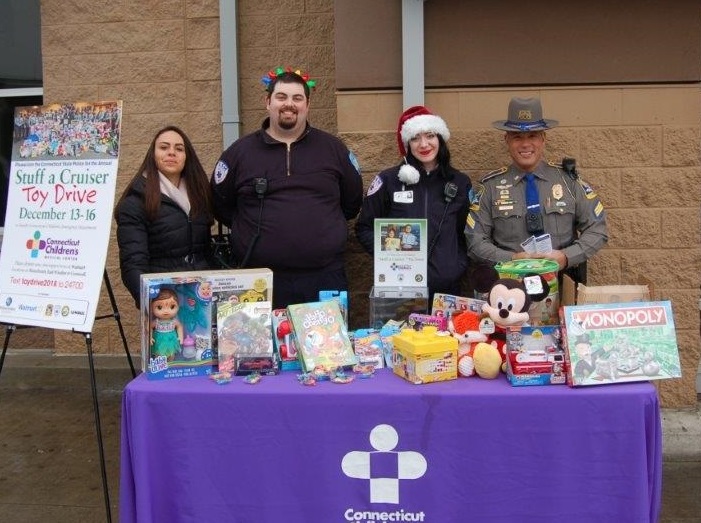 CT Children’s and State Police Toy Drive in Pictures – 2018