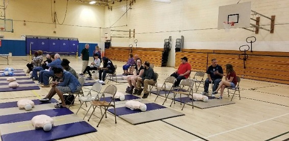 ASM Teaches CPR to Local Residents