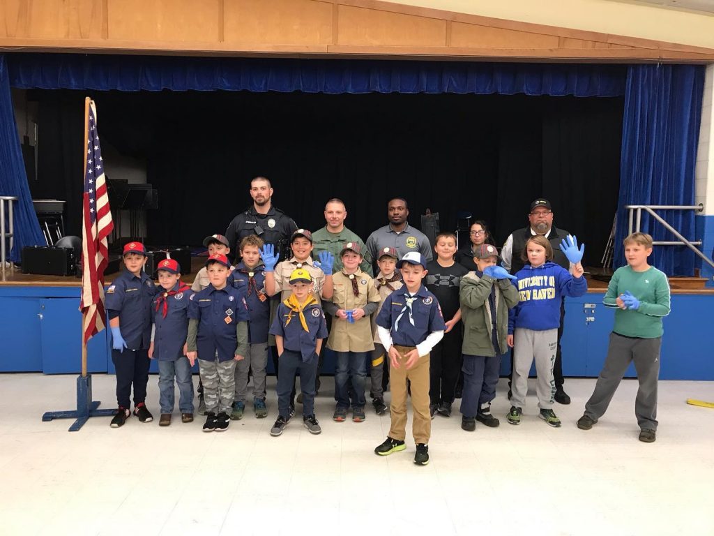 Aetna Teams up with CREST and WPD for Cub Scout Event