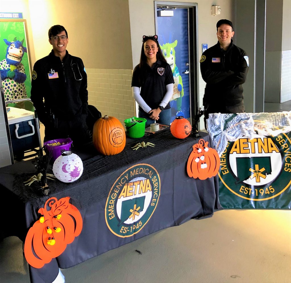 Aetna Returns to Hartford Yard Goats Halloween Event!