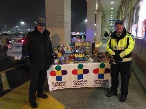 CT Children’s and State Police Toy Drive in Pictures – 2017