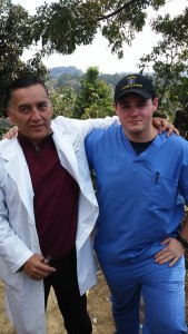 Dr. Rafael Vela and myself nearing the end of a successful week of clinics.