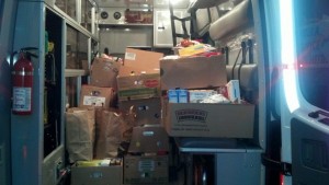 ‘Emergency of Hunger’ Food Drive: 2012 Weekend #1