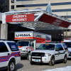 A UHaul filled with toys arrives at Connecticut Children's Medical Center