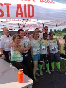 ASM in ‘Run or Dye’ 5k, Most Interesting Ambulance Crew in the World