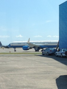 ASM in Motorcade and on Standby During Vice Presidential Visit