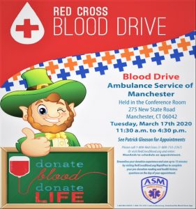 ASM to Host American Red Cross Blood Drive